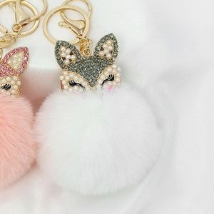 ‼️CLEARANCE PRICE FIRM‼️🎊HP🎊🦊Fox Puff Keychain🦊